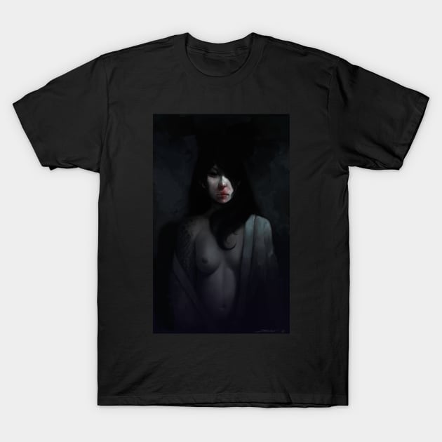 Ikuko Ghost T-Shirt by RudeOne